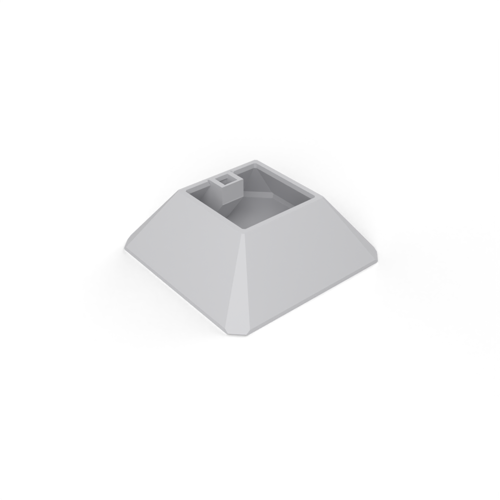 low poly planter rock pattern